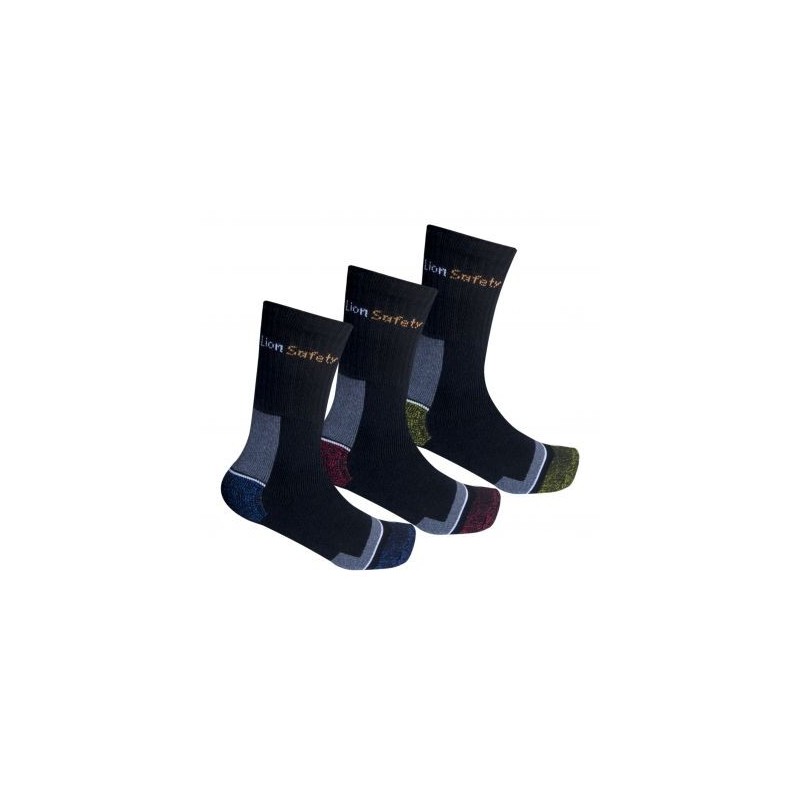 Pack 3 calcetines con 3% elastane.