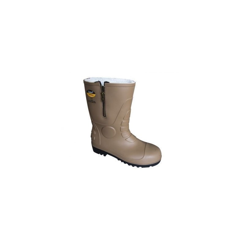 Bota PVC seguridad S5 SRC, puntera y plantilla de protección