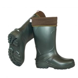 Bota de agua material EVA ultra ligera. Verde / blanca