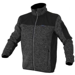 Chaqueta moderna combinada Softshell y tela