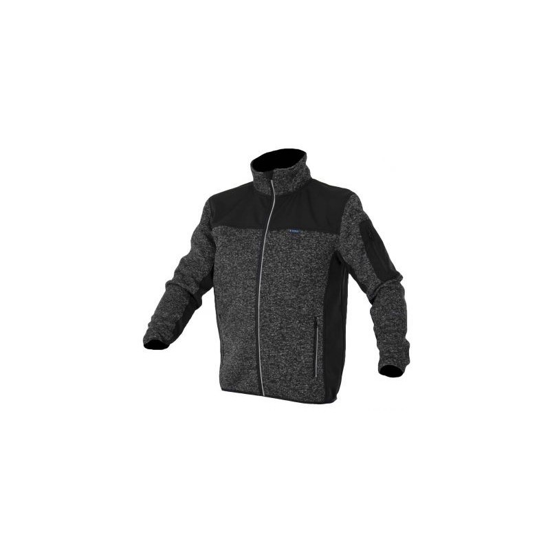 Chaqueta moderna combinada Softshell y tela