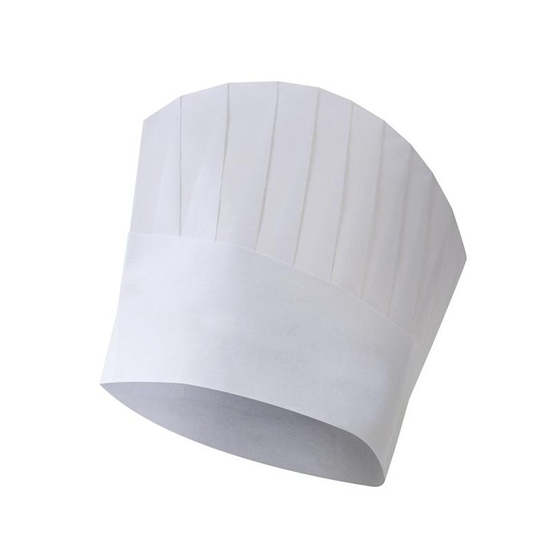 Gorro de cocina desechable serie 80 - Bolsa de 25 uds