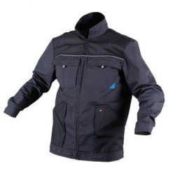 Chaqueta Sako con tejido Rip-stop con detalles en azul