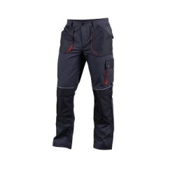 Pantalon Sako con tejido Rip-stop con detalles en rojo