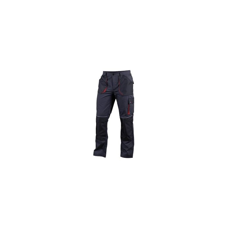 Pantalon Sako con tejido Rip-stop con detalles en rojo