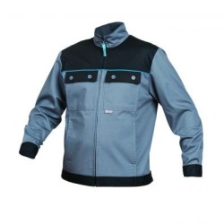 Chaqueta Skiper gris combinada