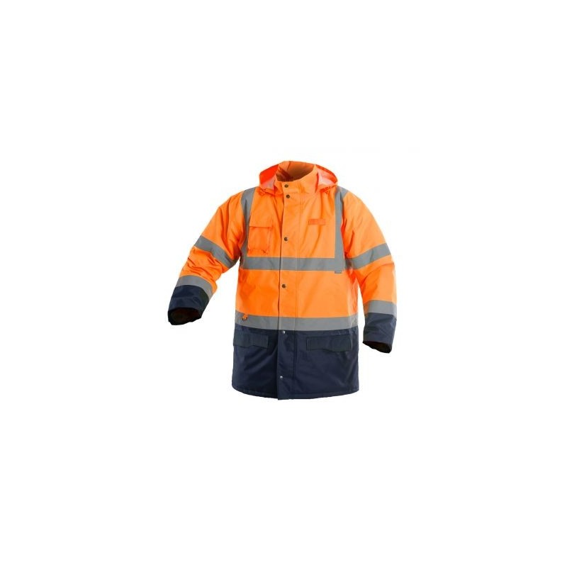 Parka bicolor Drogowiec naranja a v