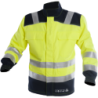 Chaqueta Multipro 6 en 1 reflectante, anti-estático, ignifugo, retardante de llama, arco eléctrico, químico