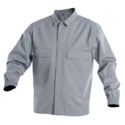 Chaqueta de trabajo ESD certificada gris