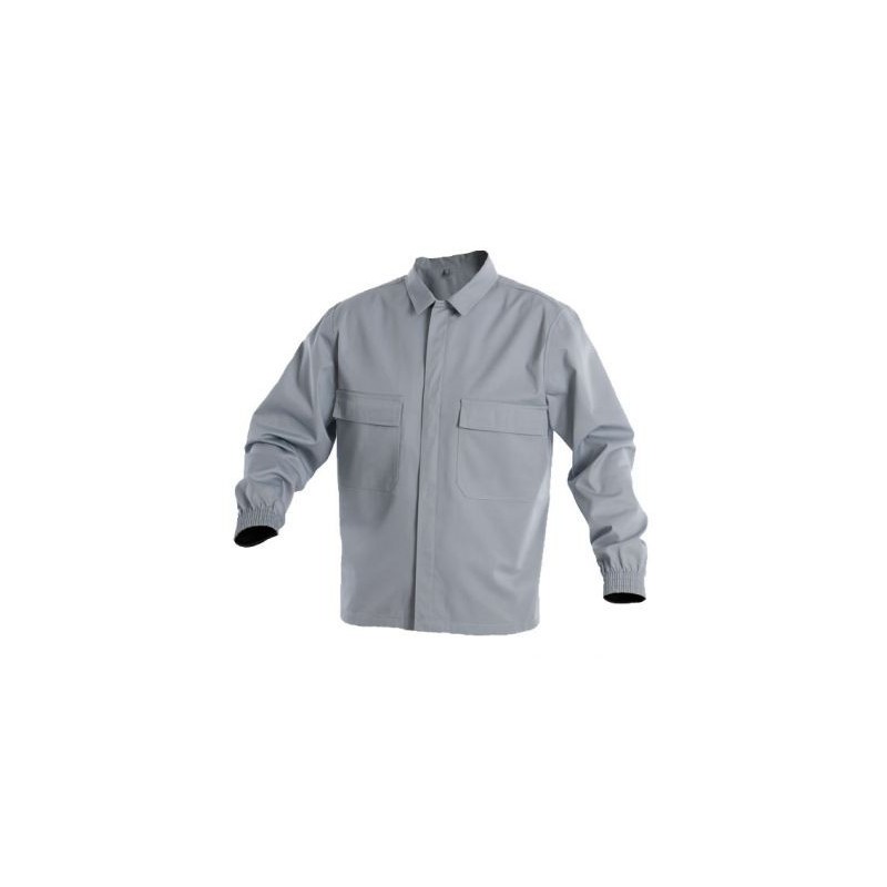 Chaqueta de trabajo ESD certificada gris