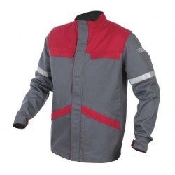 Chaqueta antestatica proteccion quimicos y retardante modelo Grom