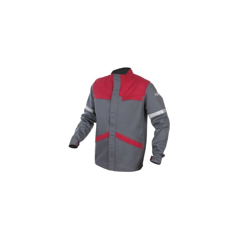 Chaqueta antestatica proteccion quimicos y retardante modelo Grom