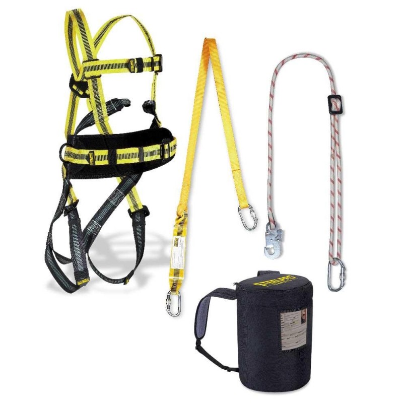 Arnés Anticaidas Steeltec-1Â + Kit 1888-Kit09 Con Mochila