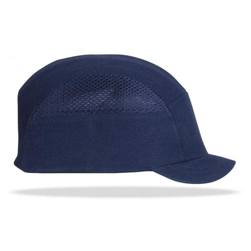 Gorra Antigolpe Modelo Bumper Ventilada Bisera Corta