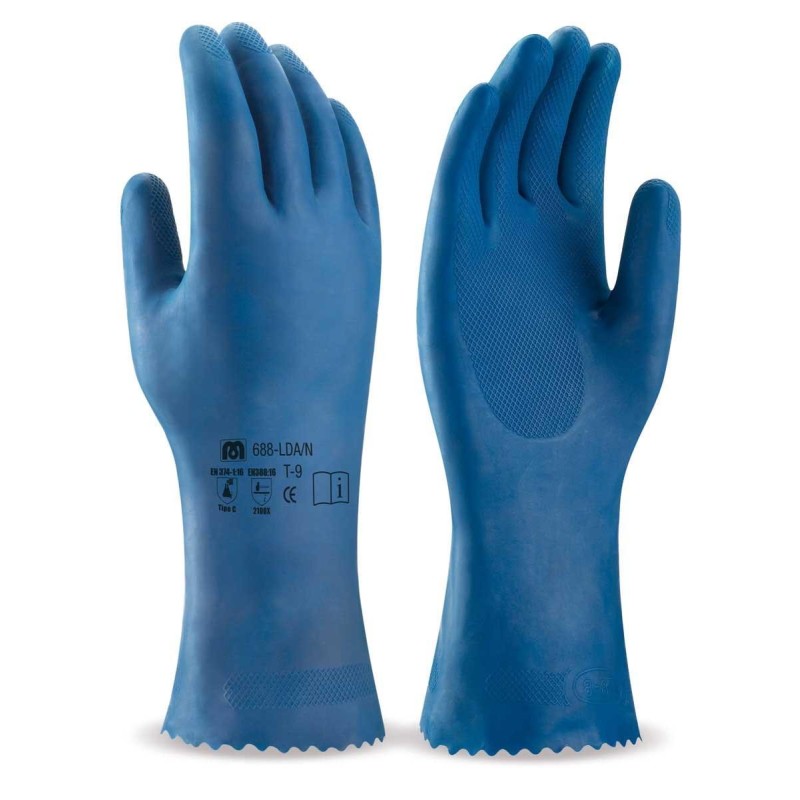 Guante Latex Domestico 688-Lda/N - Pack de 10 pares