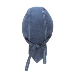 Gorro denim con tiras serie...