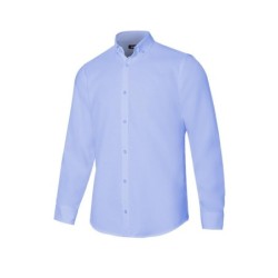 Camisa oxford stretch manga...